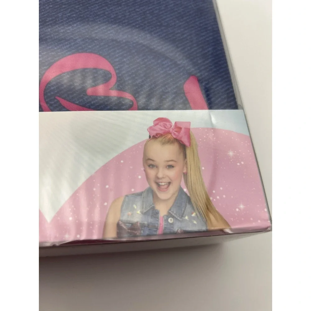 Nickelodeon JoJo Siwa Shower Curtain and Hook Set‎ Kids Fabric Bathroom Decor